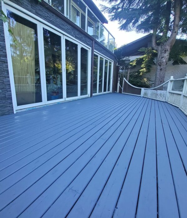 2 coats of stain were done on this deck to ensure that it will last for years to come!