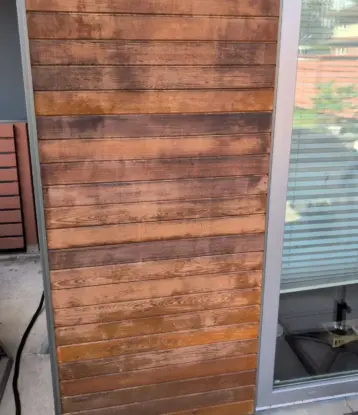 exterior painting wood refinish after