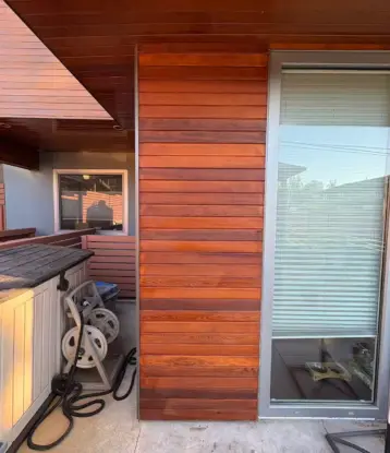 exterior wood refinish